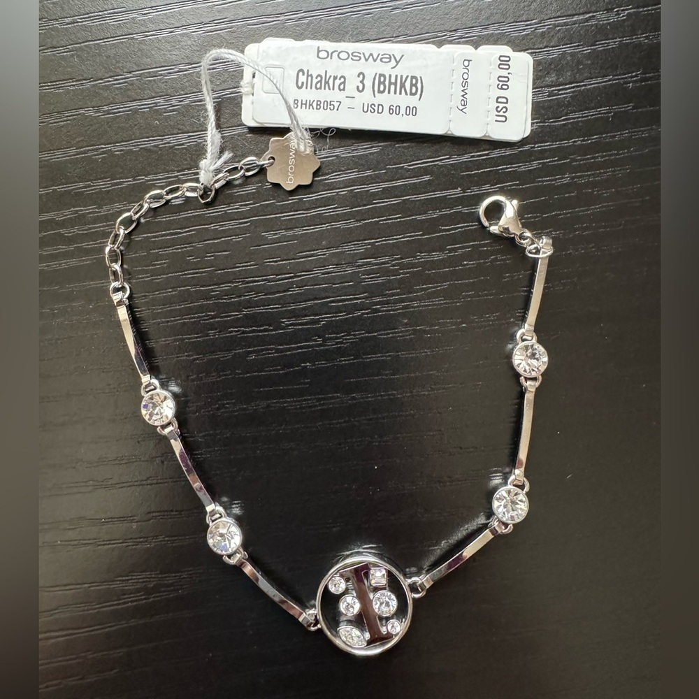 Brosway Chakra Alphabet Bracelet – Letter I | NWT